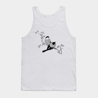 Two birds on a branch. Tank Top